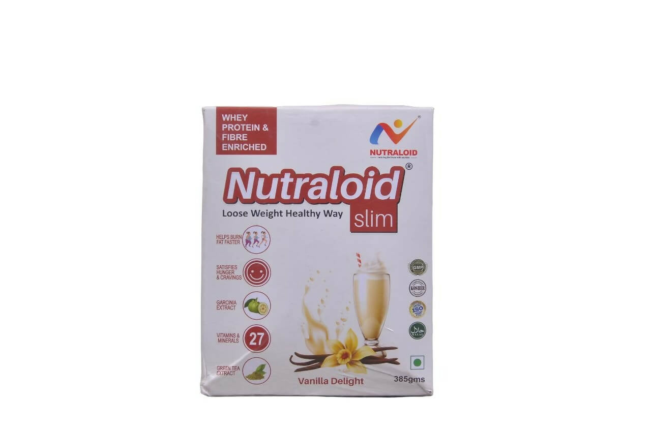 Nutraloid Slim Weight Loss Protein Powder (Vanilla Delight) - Distacart