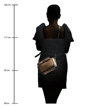Colorbar Pouch The Classic Crossbody - Tan - Distacart