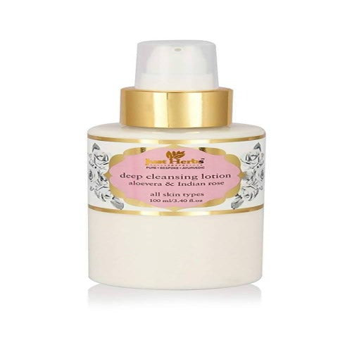 Just Herbs Deep Cleansing Lotion uses