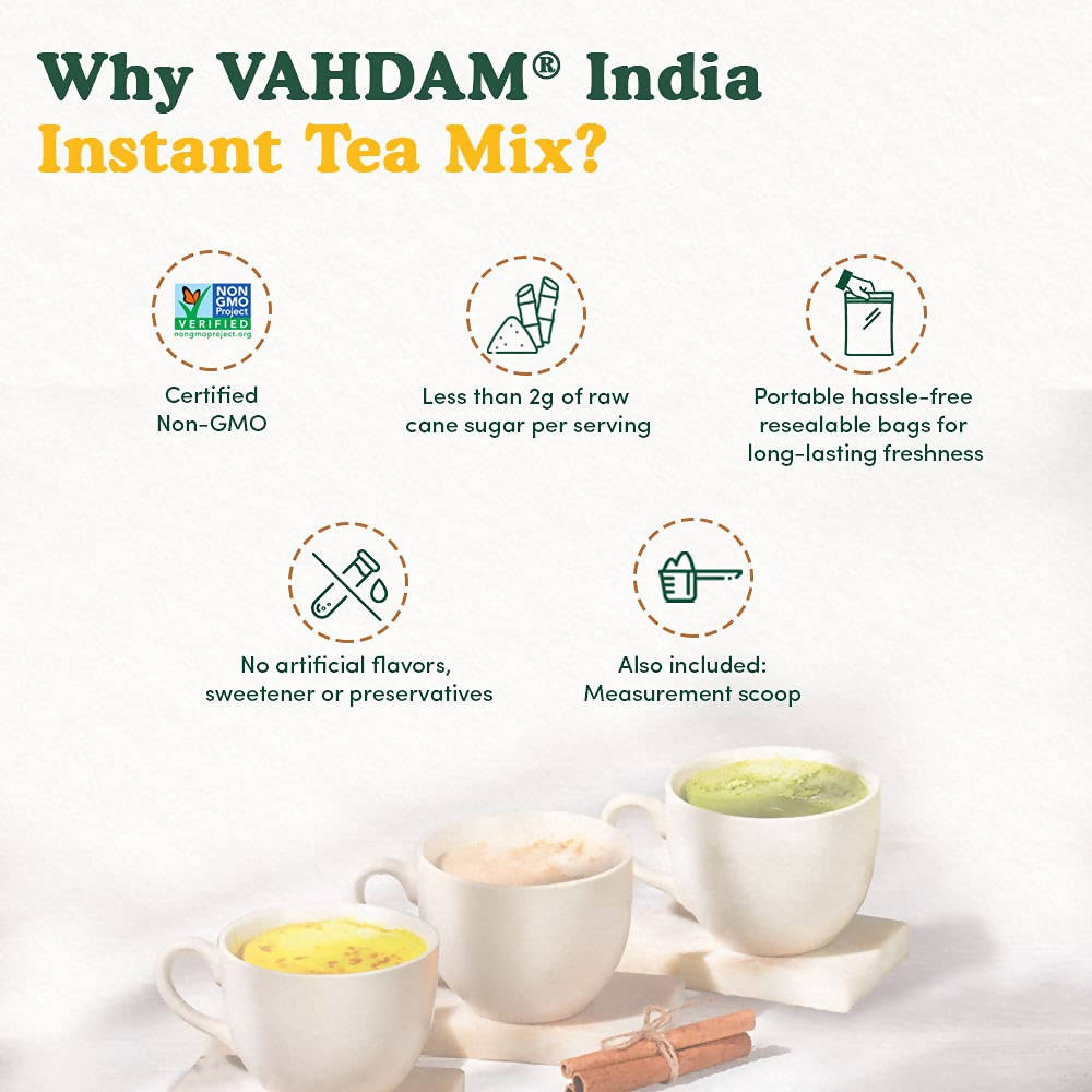 Vahdam Original Chai Instant Tea Premix