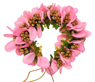 Baby Pink Artificial Orchids Flower Gajra