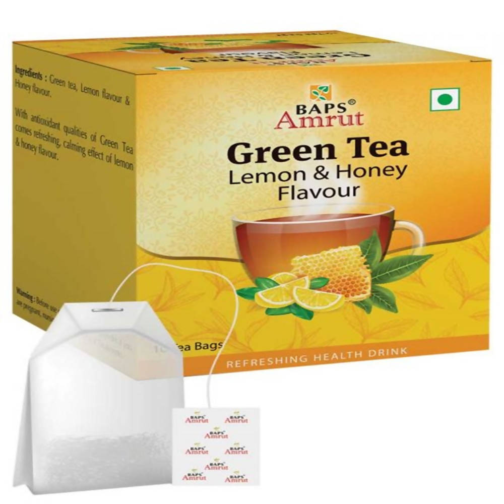 Baps Amrut Green Tea with Lemon & Honey Flavour
