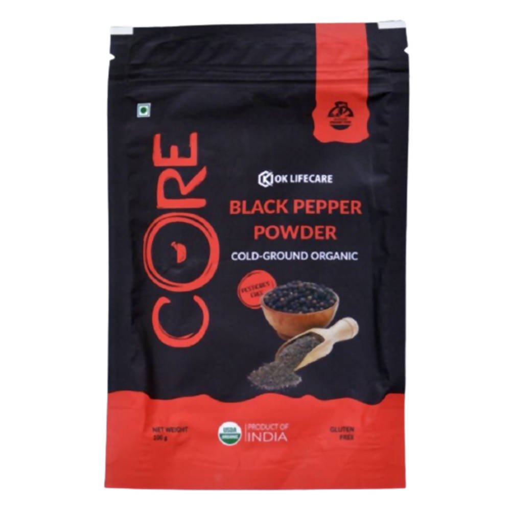 Ok Life Care Core Black Pepper Powder - Distacart