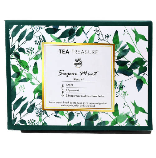 Tea Treasure Super Mint Green Tea Bags