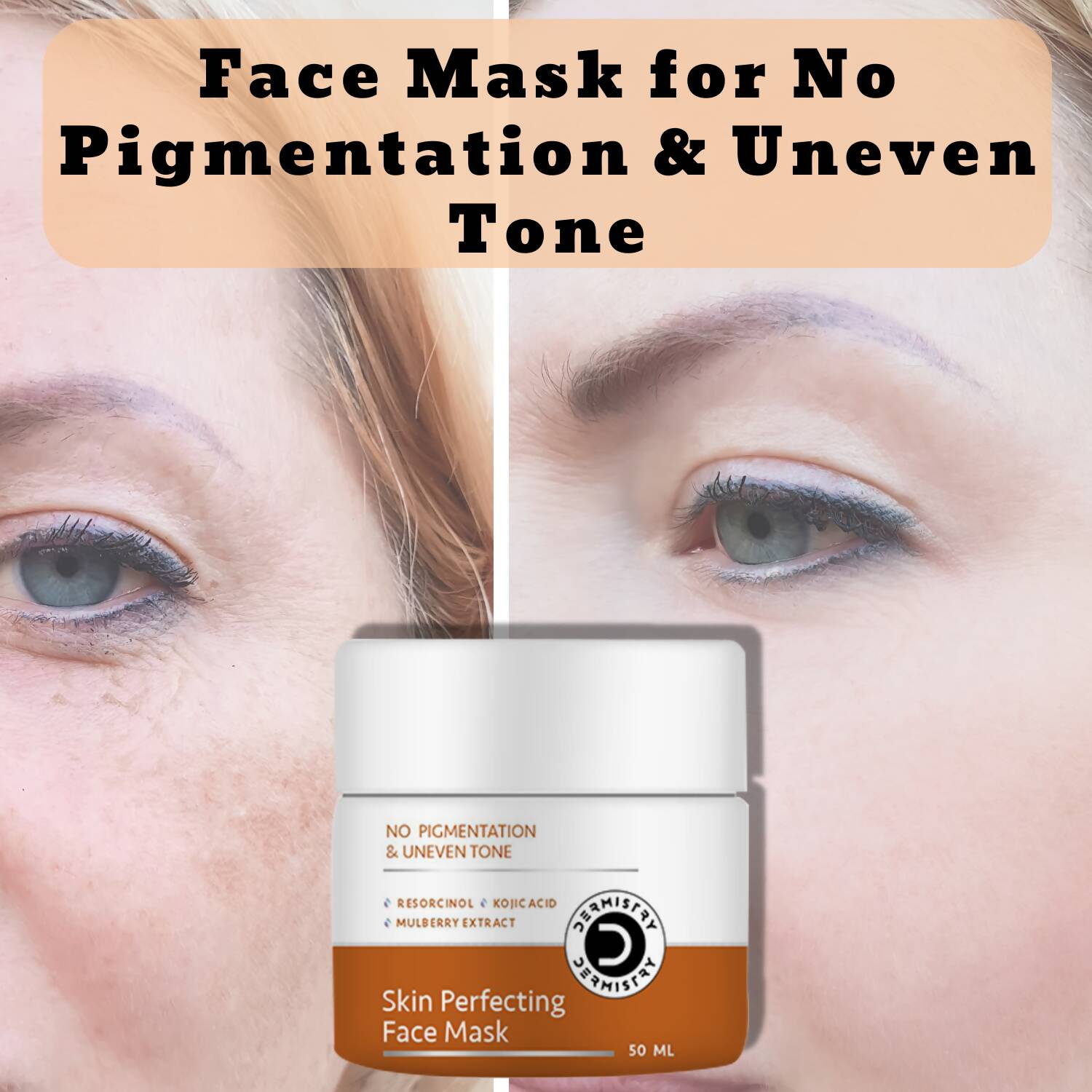 Dermistry Skin Perfecting Face Mask & Skin Perfecting Face Serum - Distacart