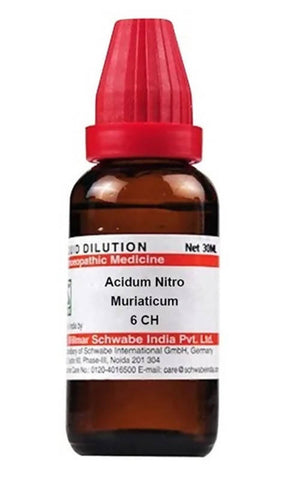 Dr. Willmar Schwabe India Acidum Nitro Muriaticum Dilution