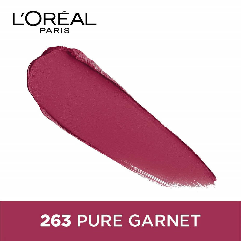 L'Oreal Paris Color Riche Moist Matte Lipstick - 263 Pure Garnet - Distacart
