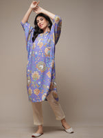 Thumbnail for Biba Floral Printed Shirt Collar Kurta - Distacart