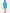 Sethukrishna Men Turquoise Blue Angrakha Kurta with Trousers - Distacart