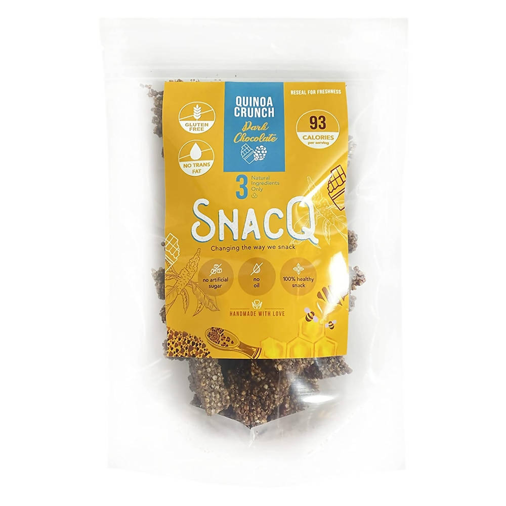 SnacQ Quinoa Crunch Dark Chocolate - Distacart