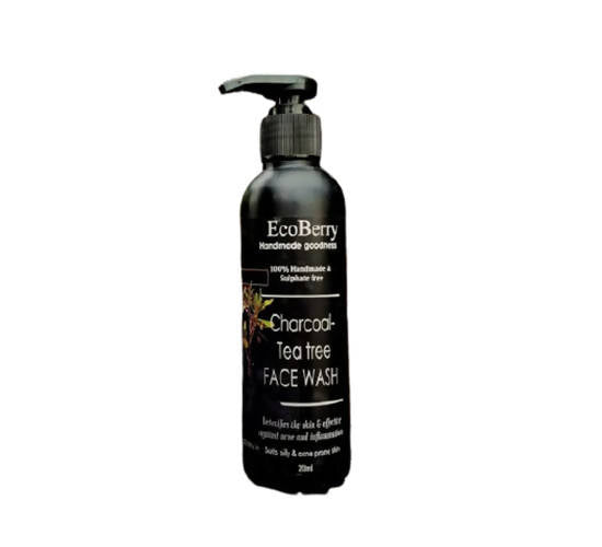 Ecoberry Handmade Charcoal - Tea Tree Face Wash
