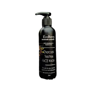 Ecoberry Handmade Charcoal - Tea Tree Face Wash