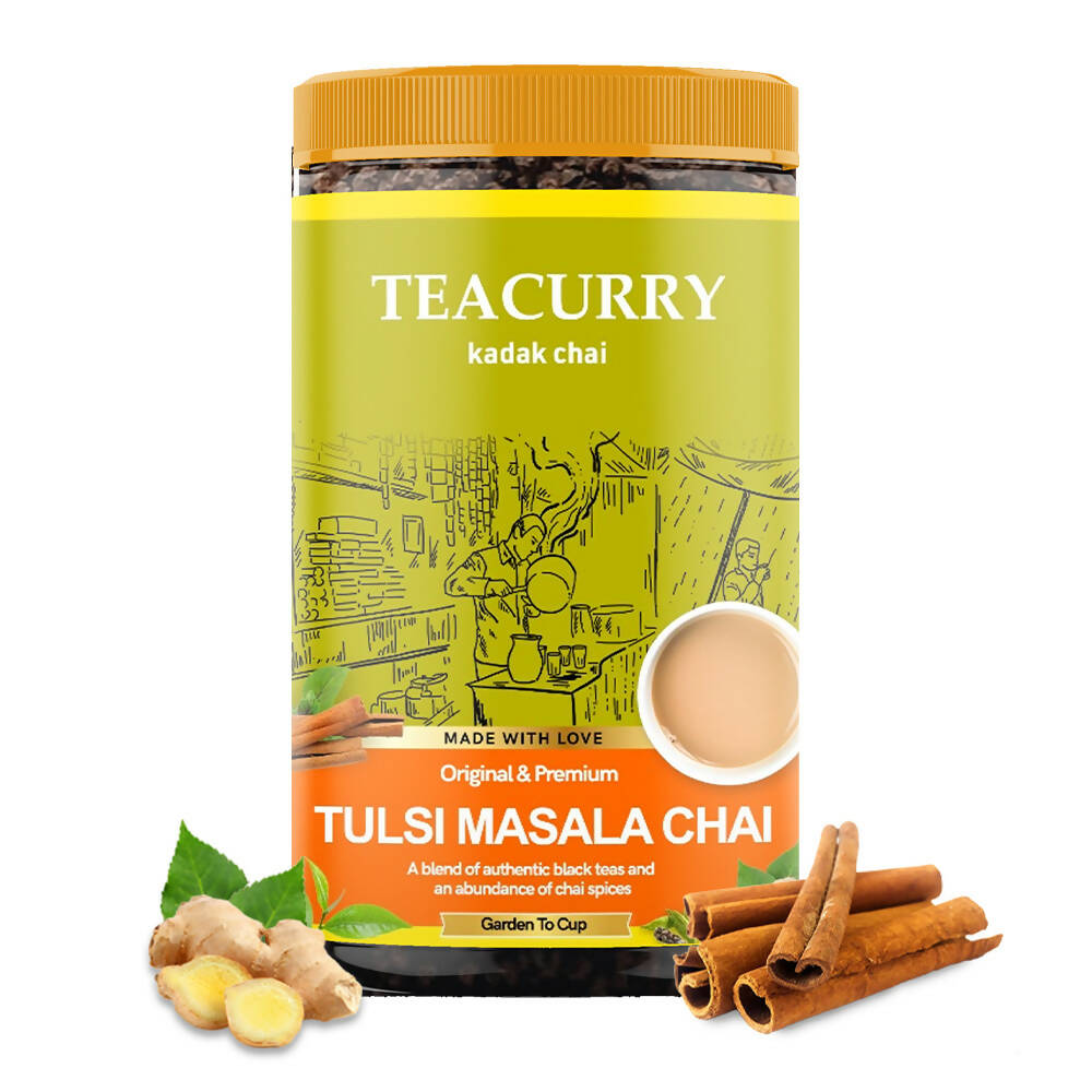 Teacurry Tulsi Masala Chai Powder - Distacart