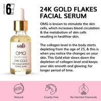 Thumbnail for Auli OMG 24K Gold Skin Transforming Face Serum - Distacart