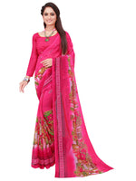 Thumbnail for Kalini Pack of 2 Yellow & Red Floral Pure Georgette Sarees - Distacart