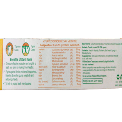 Patanjali Dant Kanti Natural Tooth Paste