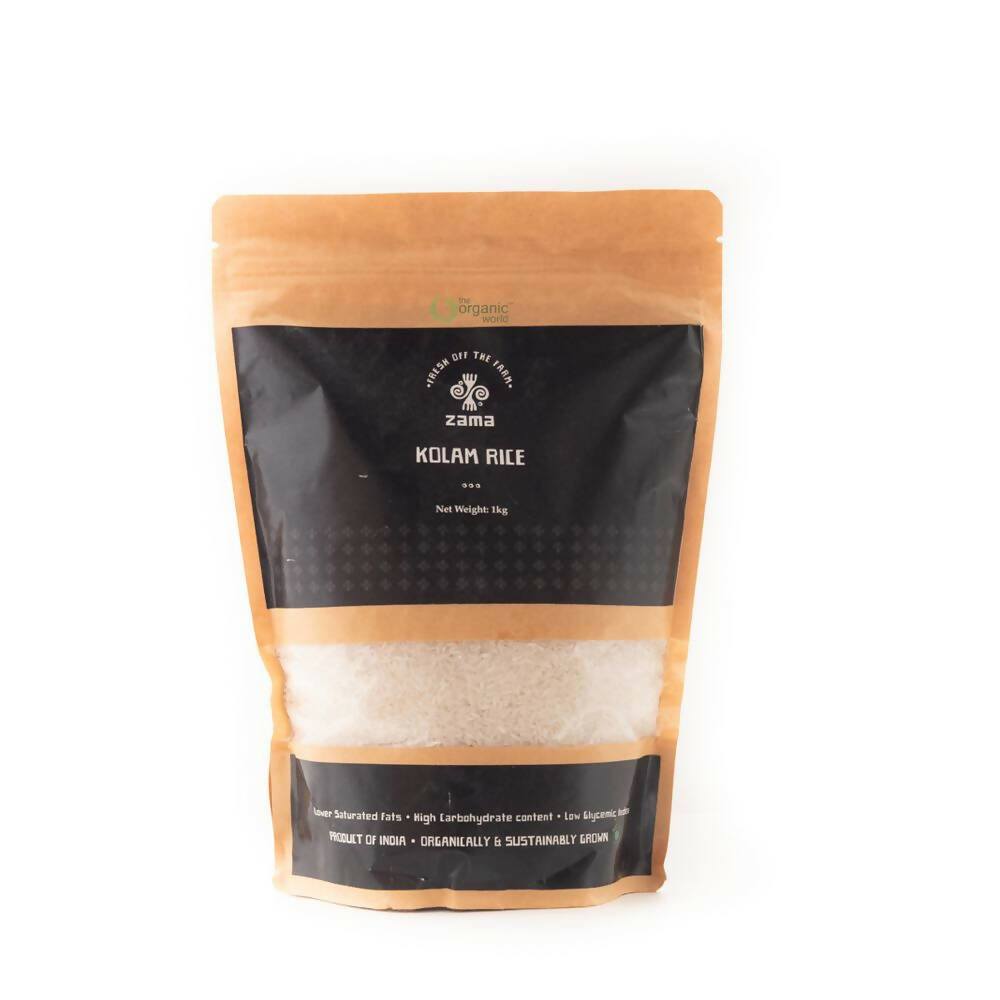 Zama Organics Kolam Rice - Distacart