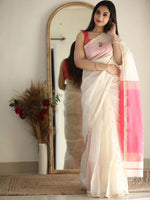 Thumbnail for Kalini Silk Blend Kanjeevaram Saree - Distacart