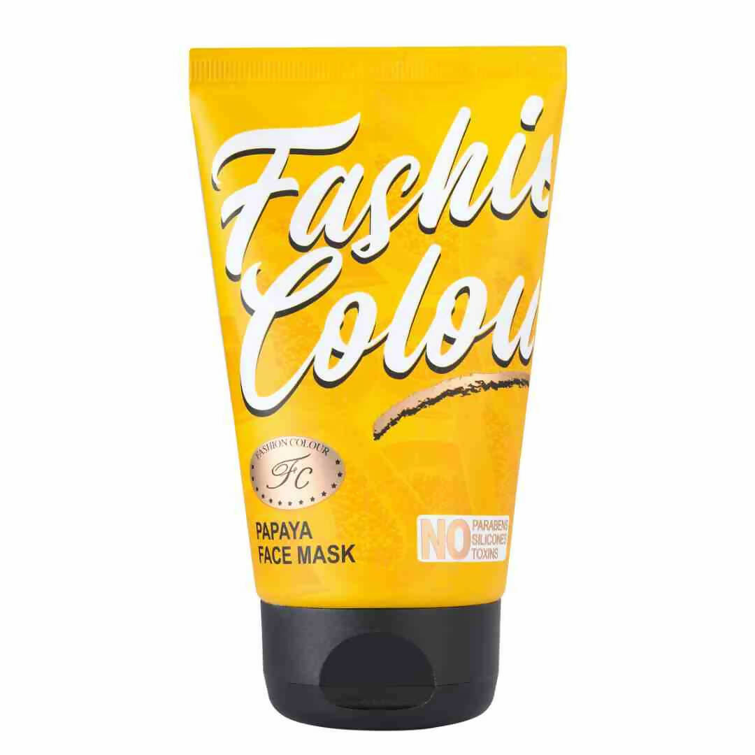 Fashion Colour Papaya Face Mask - Distacart