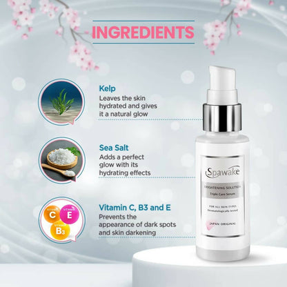 Spawake Brightening Solution Triple Care Serum - Distacart
