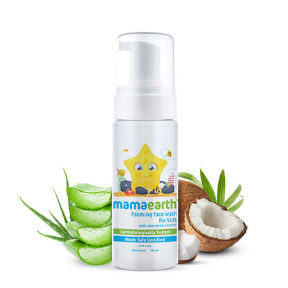 Mamaearth Foaming Facewash For Kids - Distacart