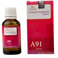 Thumbnail for Allen Homeopathy A91 Uterine Fibroids Drops
