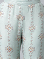 Thumbnail for Khushal K Women Ethnic Motifs Yoke Design Kurta with Sharara - Distacart