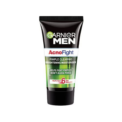 Garnier Men Acno Fight Pimple Clearing Brightening Moisturizer - Distacart