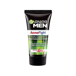 Garnier Men Acno Fight Pimple Clearing Brightening Moisturizer - Distacart