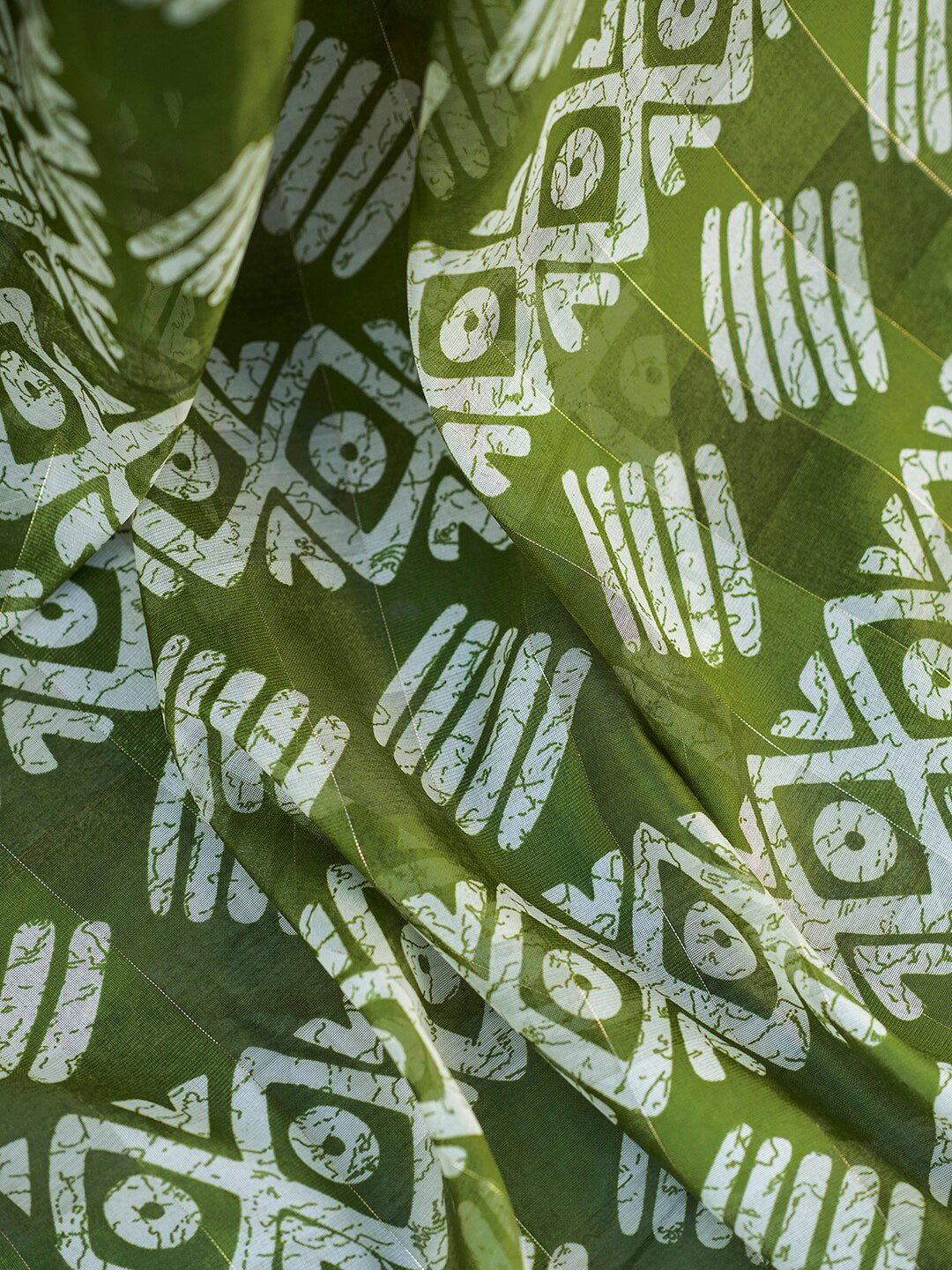 Kalini Batik Printed Bagh Sarees - Distacart