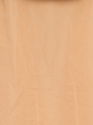 Souchii Cream-Coloured Floral Printed A-Line Dress - Distacart