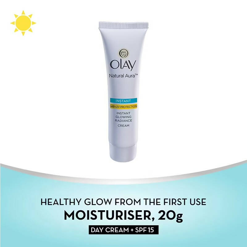 Olay Natural Aura Instant Glowing Radiance Cream - Distacart