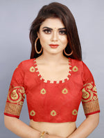 Thumbnail for Kalini Ethnic Motifs Zari Jute Silk Banarasi Saree - Distacart