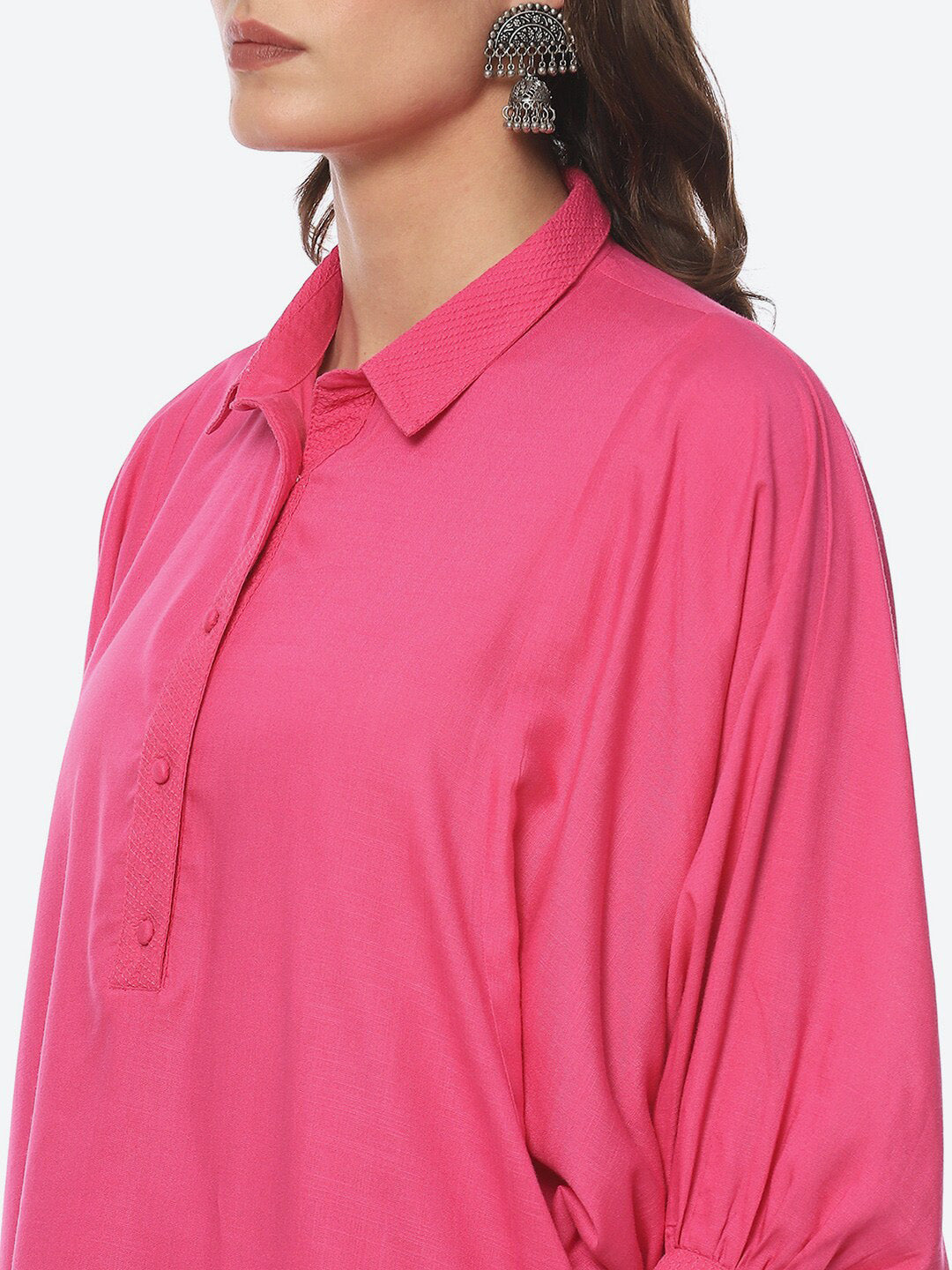 Biba Women Puff Sleeves Pathani Kurta - Distacart