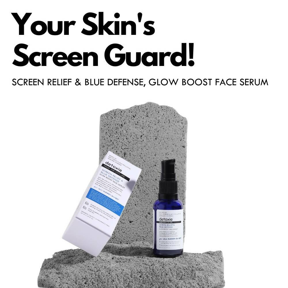 Detoxie Screen Relief & Blue Defense Face Serum - Distacart