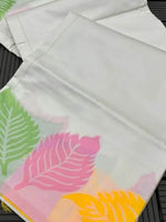 Thumbnail for Mitera Floral Printed Zari Banarasi Saree - Distacart