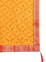 Thumbnail for Kalini Ethnic Motifs Zari Silk Blend Saree - Distacart
