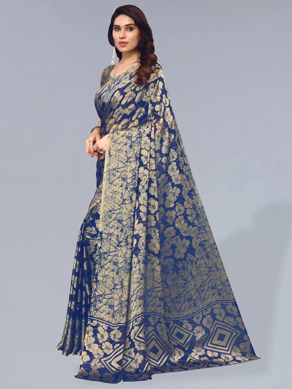 Kalini Floral Printed Saree - Distacart