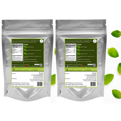 Nxtgen Ayurveda Mint Powder (Pudina) - Distacart