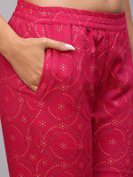 Thumbnail for Kalini Women Ethnic Motifs Printed Anarkali Kurta with Trousers & Dupatta - Distacart