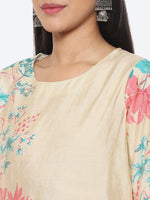 Thumbnail for Biba Floral Printed Kurta with Trousers - Distacart