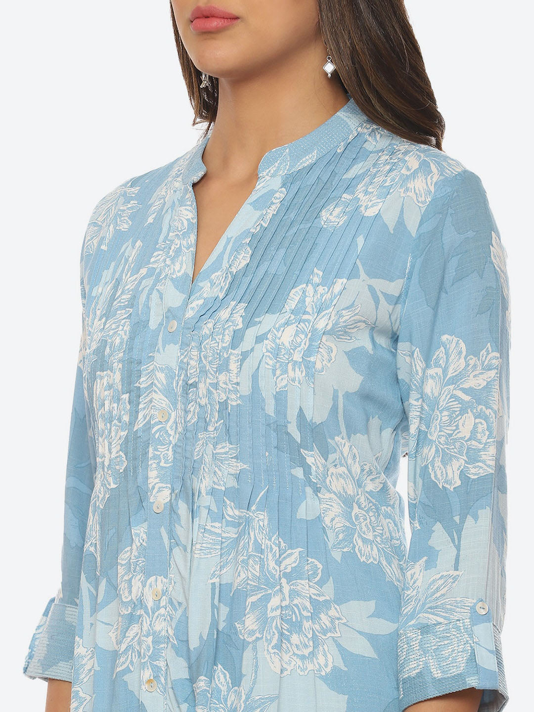 Biba Women Floral Printed Kurta - Distacart