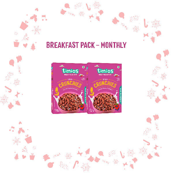 Timios Crunchies Breakfast Cereal For Toddlers - Distacart