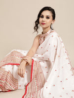 Thumbnail for Saree Mall Ethnic Motifs Saree with Sleek border - Distacart