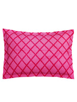 Thumbnail for SEJ by Nisha Gupta White & Pink Floral 144 TC Cotton 1 King Bedsheet with 2 Pillow Covers - Distacart