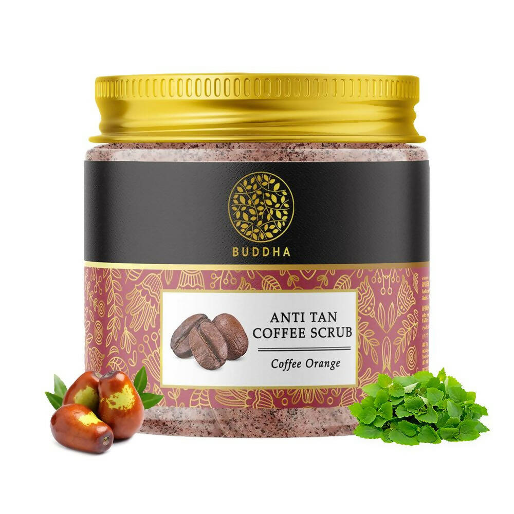 Buddha Natural Anti Tan Coffee Scrub - Distacart