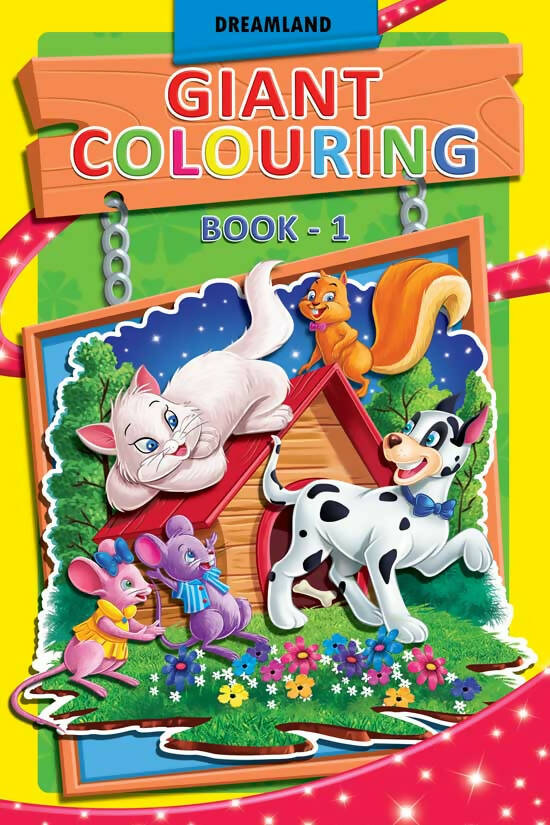 Dreamland Giant Colouring Book - 1 - Distacart