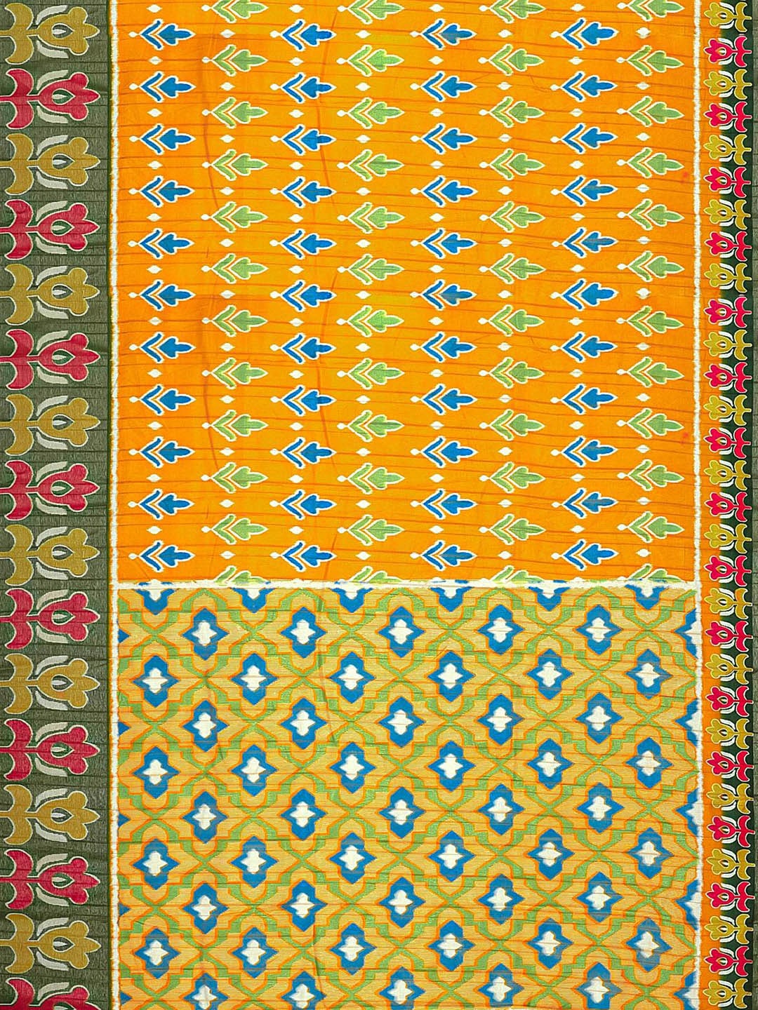Kalamandir Ethnic Motifs Printed Saree - Distacart