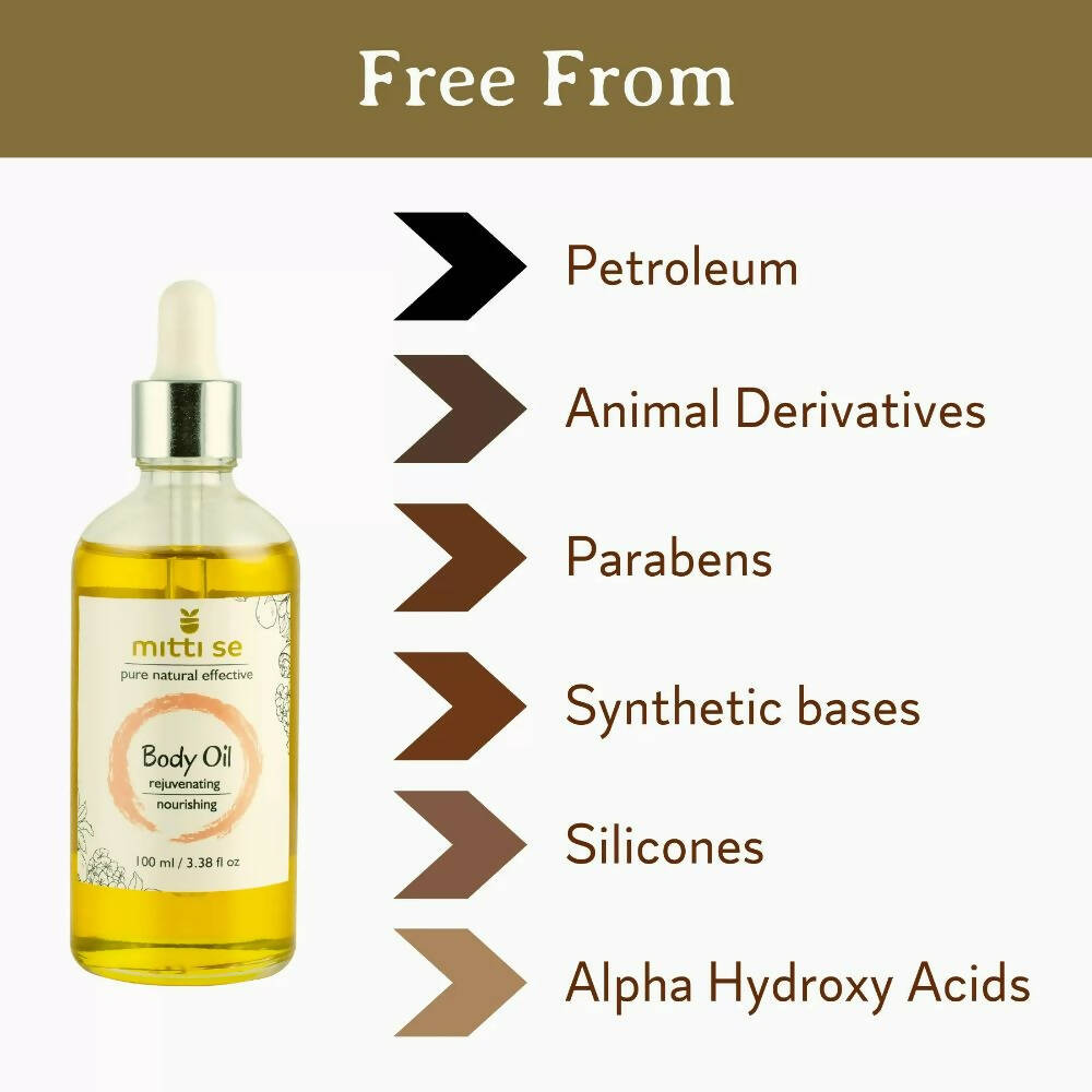 Mitti Se Rejuvenating Nourishing Body Oil - Distacart
