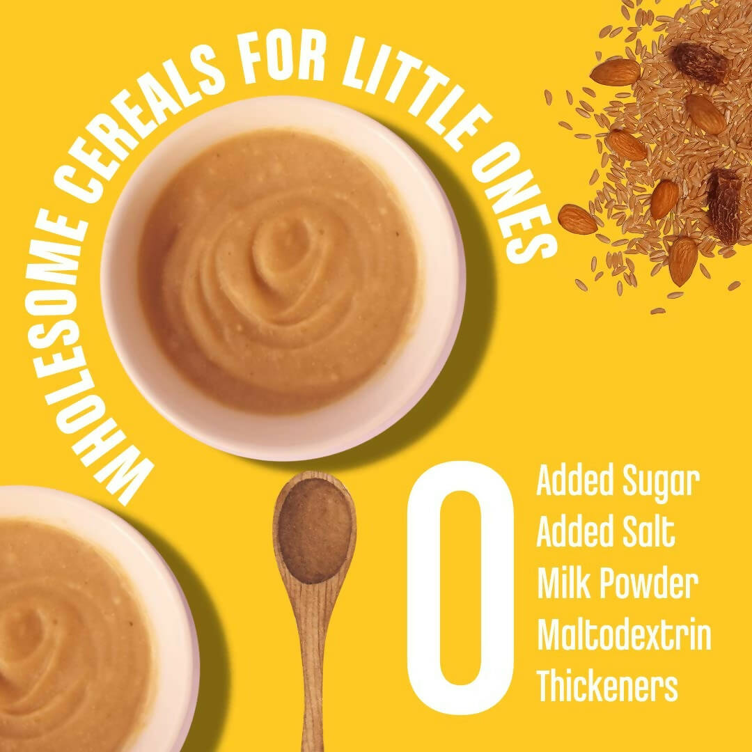 Early Foods Whole Wheat, Almond & Date Porridge Mix - Distacart